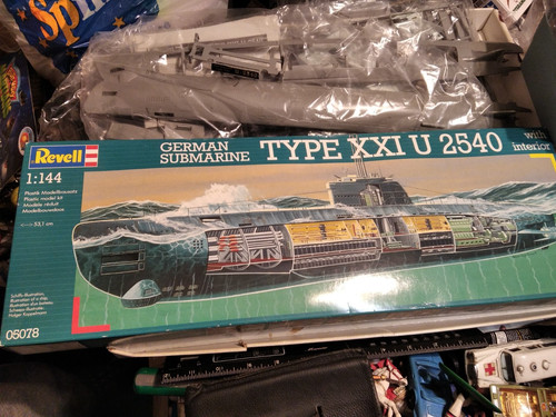 Revell 144 boot type - 1/144,