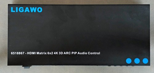 Ligawo hdmi matrix 6x2 modell - hdmi,