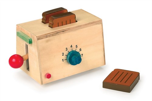 Toaster holzspielzeug - toaster,