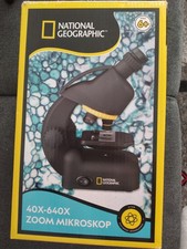 Kinder Mikroskop National Geographic 40x-640x Zoom Mikroskop Bresser 6+