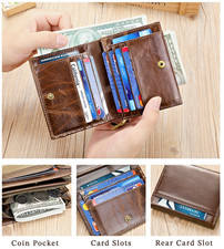 Personalisiertes Leder-Wallet