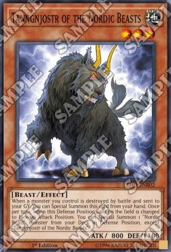 Yugioh tanngnjostr the - tanngnjostr,