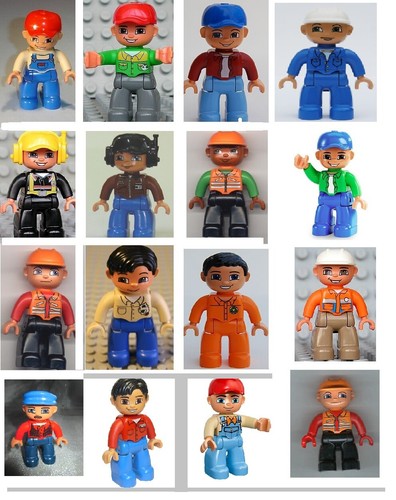Lego duplo bauarbeiter - lego, figur