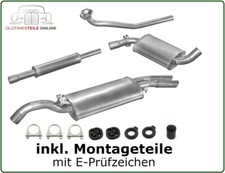 Auspuffanlage komplett VW GOLF