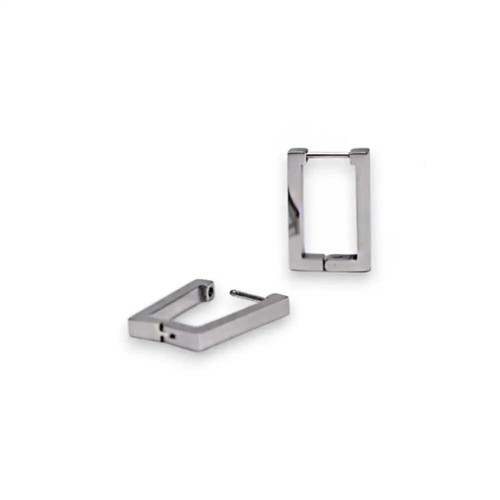 Eckige statement creolen - statement,