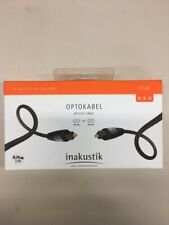inakustik! Optokabel 0,75m Toslink/Toslink Listleiterkabel##