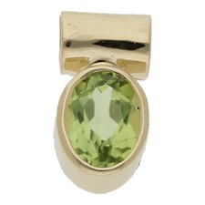 Peridot anhänger 585 - anhänger, 14
