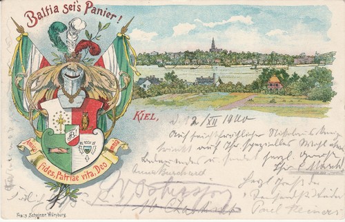 Studentika 1900 baltia kiel - 1900,