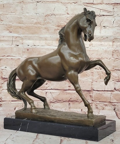 Echte bronze tier statue pferd - bronze,