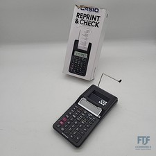 CASIO Druckender Tischrechner HR-8RCE, 12-stellig, Wiederholungsdruck, Cost/Sell