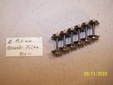 Trix Wechselstrom 6x Achsen Durchmesser: 11,0 mm, Achsweite: 25,3 mm