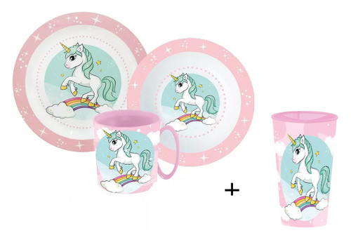 4er set einhorn - 4er,