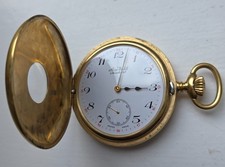 Schweizer Taschenuhr vergoldet - Aero Watch Neuchatel BJ 1995