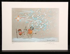 Schlote, Wilhelm - Der Weg nach Bethlehem - Giclee - handsigniert