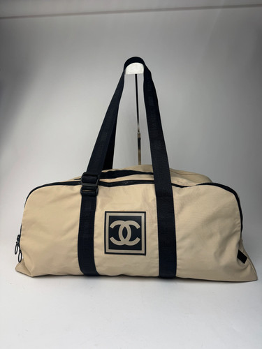 Vintage chanel sport duffel - chanel,