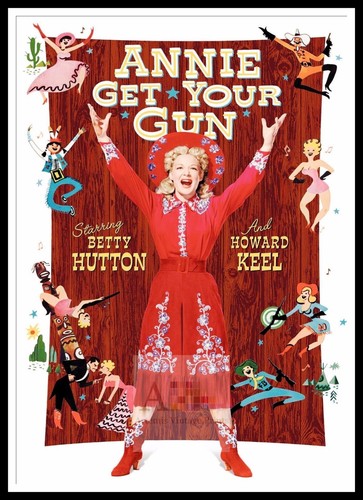 Annie get your gun - gun, filmposter