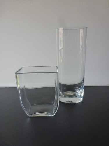 Glas vasen schlichte - vasen,