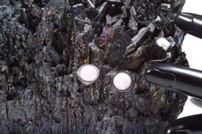 Edelstein Pinker Quarz Ohrstecker