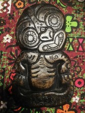 Tiki Hei Tiki Aufhänger Holz