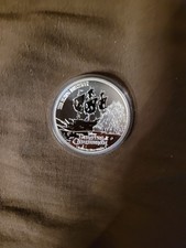 Silbermünze Fluch der Karibik