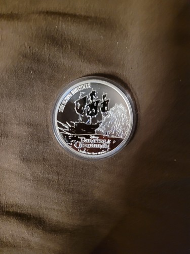 Silbermünze fluch der karibik - silbermünze,