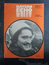 FC Bayern München : Hertha BSC Berlin Programm 26.1.1974 Bundesliga DFB Original