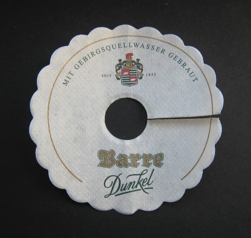 Barre dunkel pilsdeckchen - barre,