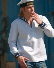 Bundeswehr BW Matrosenhemd Marinehemd Bordhemd Kielerhemd Marinekragen gebraucht