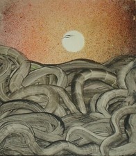 Ältere signierte Abstrakte