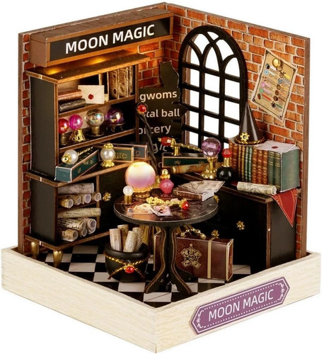 Diy puppenhaus mond magie holz - diy,