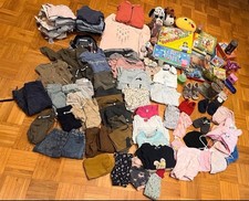 XXXL Kinderkleidung Erstattung Baby Kleidungspaket und Spielsachen Gr. 56-110