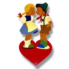 Kinder-Holzbild German Wall