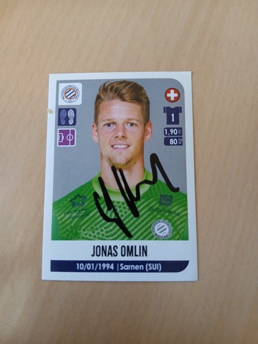 Panini sticker signiert jonas - panini,