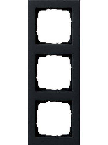 Gira system schwarz - schwarz, matt