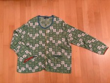 Grüne Strickjacke mit Glücksklee von Gudrun Sjöden in Gr. XXL Neu!