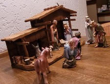 Wunderschöne Original Grippe von W. Goebel mit 10 Figuren Neuwertiger Zustand