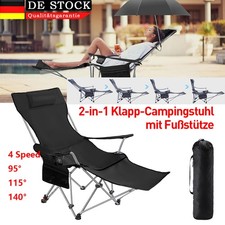 Campingstuhl Fußablage