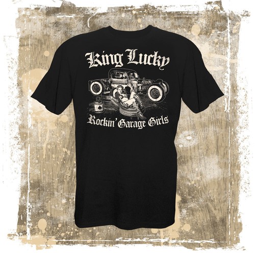 Shirt rockin garage - t-shirt, girls