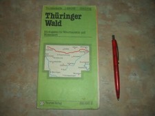 Thüringer Wald Wanderkarte