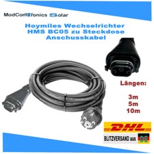 HMS BC05 zu Schuko AC Anschluss Netzkabel für Hoymiles Wechselrichter
