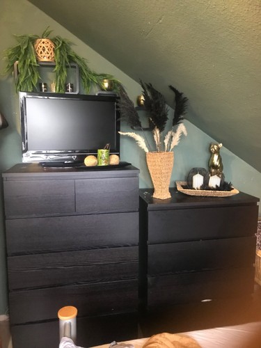 Ikea kommode malm schwarz - malm,