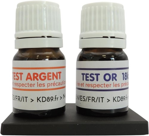 Set test reagenz 18k gold - test,