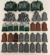 LEGO 31x Fels Berg Rock Wall Panel dunkelgrau 3x 6083 25x 47847 2x 23996 1x 6083