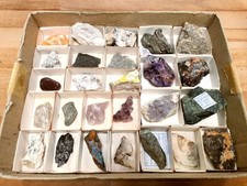 Mineralien/Mineraliensammlung - Konvolut/Lot/Flat/Kiste/Karton 02