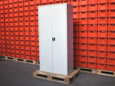 Lagerschrank Metallschrank 930x420x1950 mm Flügeltürenschrank Materialschrank