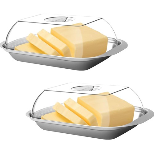 Butterdose mit glasklappe - mit,