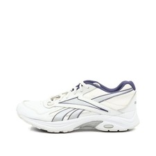 Reebok Damen DMX-Max Laufschuh Weiß Lila Synthetik Textil ämpfend Sneaker EU 39
