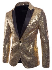 Herren Sakko mit Pailletten
