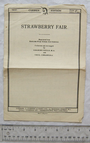 Erdbeermesse 1926 englische - erdbeermesse, 1926,