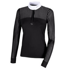 Pikeur Damen Turniershirt Bluse Langarm Black Selection FS 2024